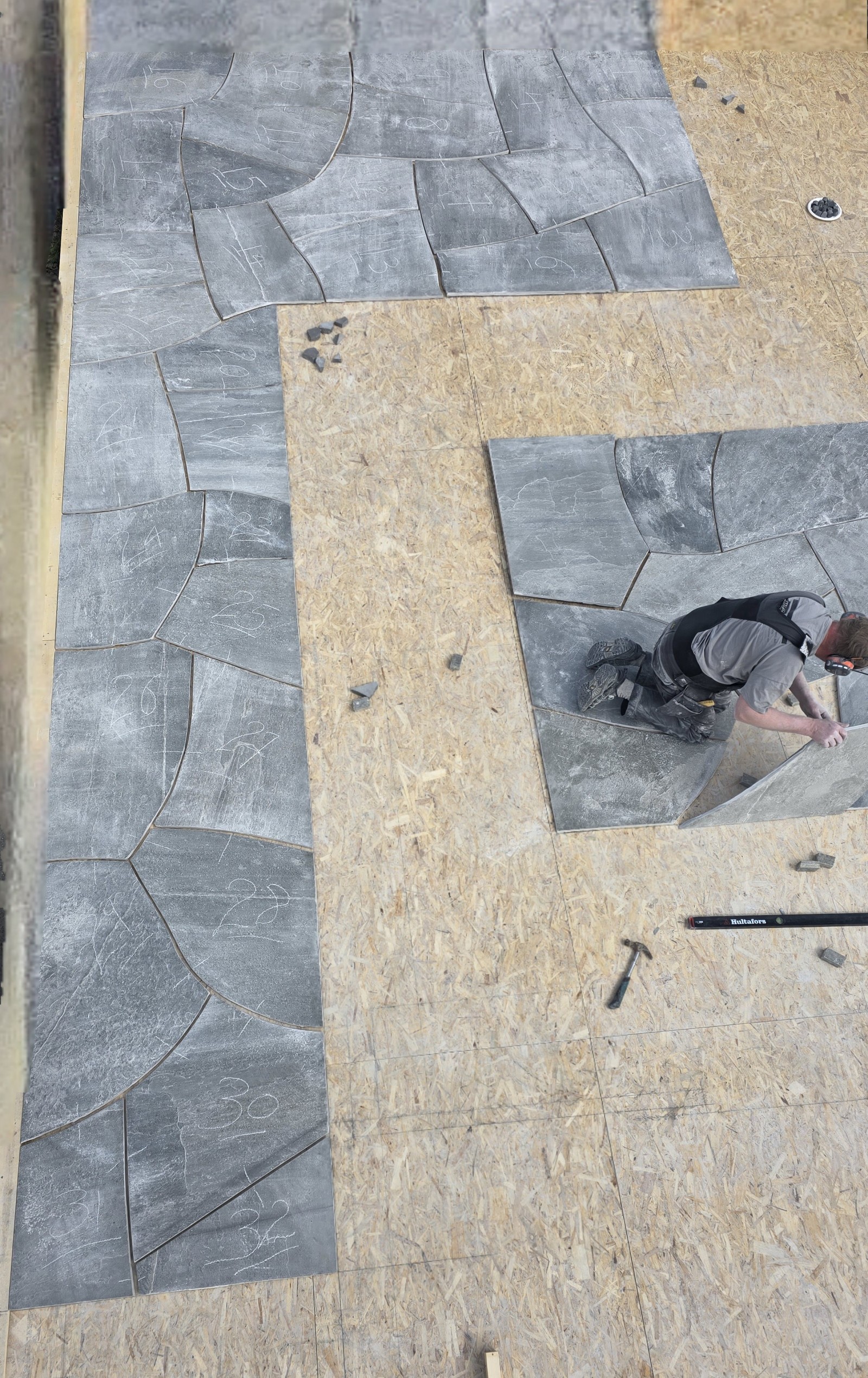 Ferdig tilpasset bruddskifer