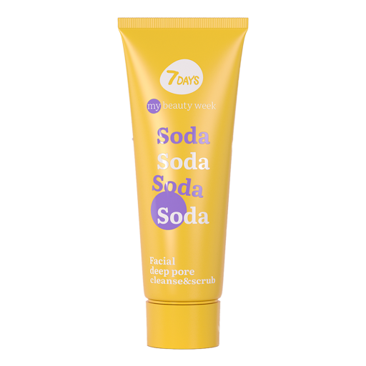 7DAYS My Beauty Week- Facial Deep Pore Cleanse & Scrub SODA- 80 ml