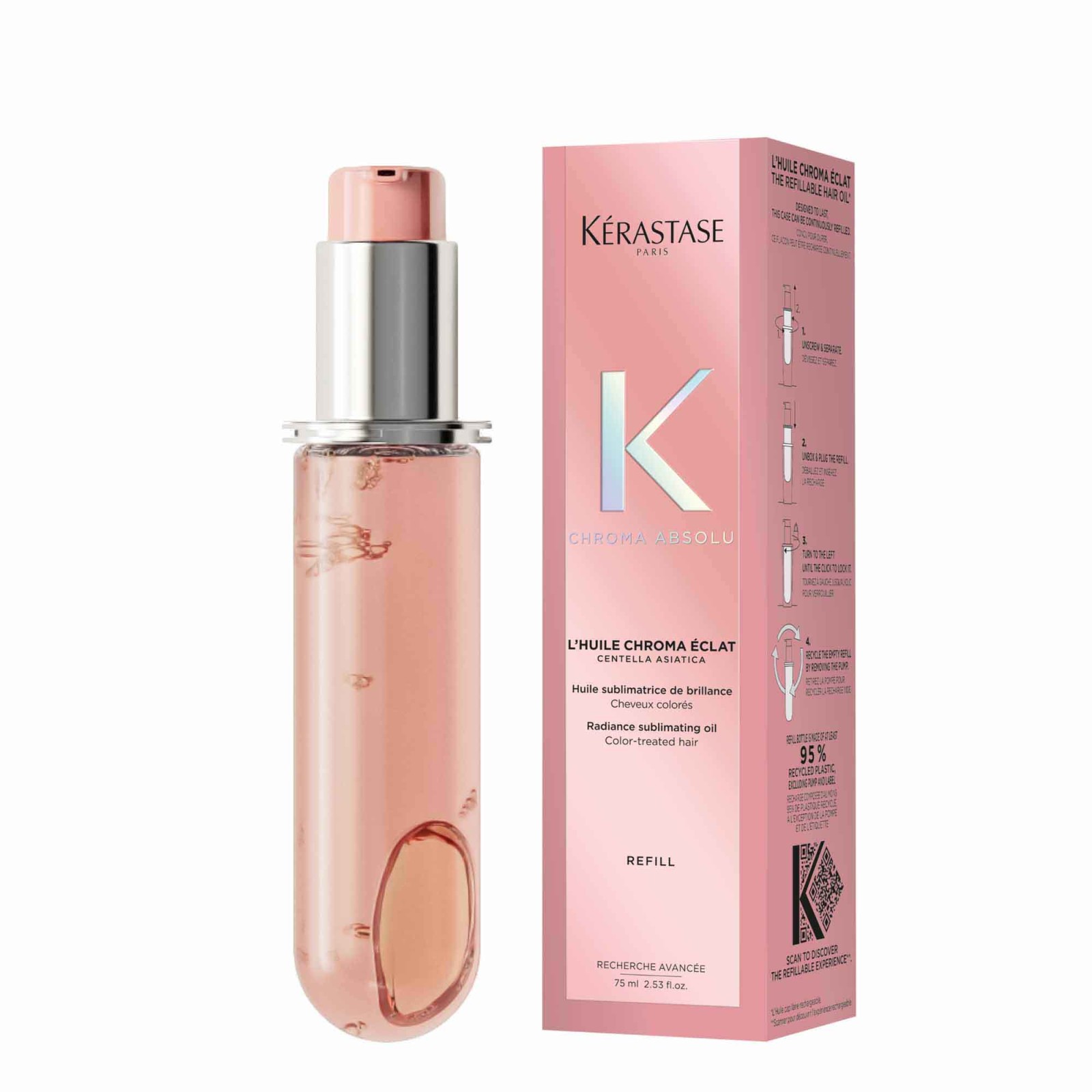 Kèrastase Chroma Absolu Chroma Èclat Hair Oil Refill 75ml