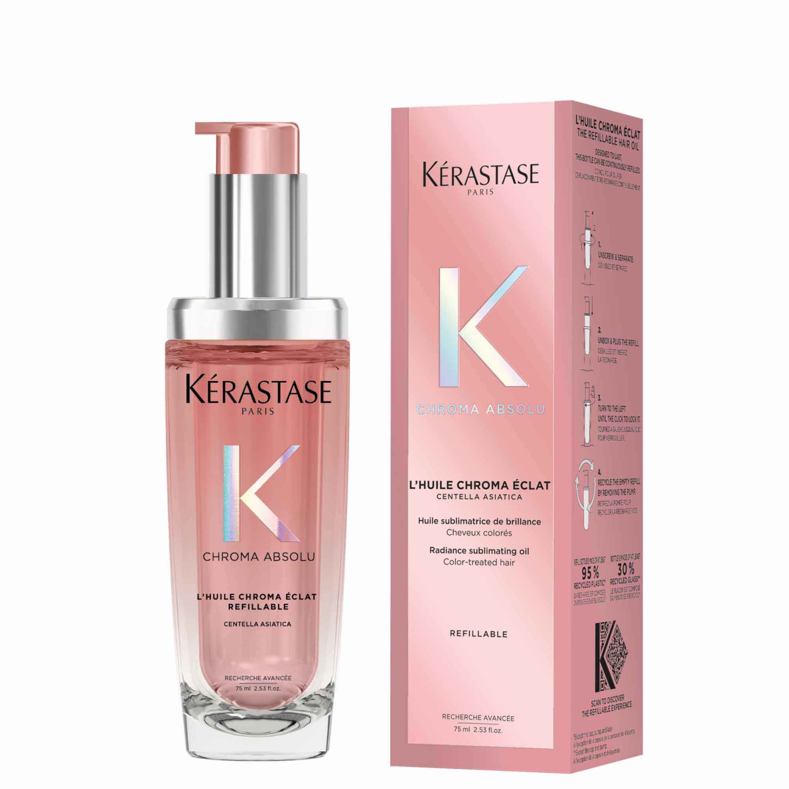 Kèrastase Chroma Absolu Chroma Èclat Refillable Hair Oil 75ml