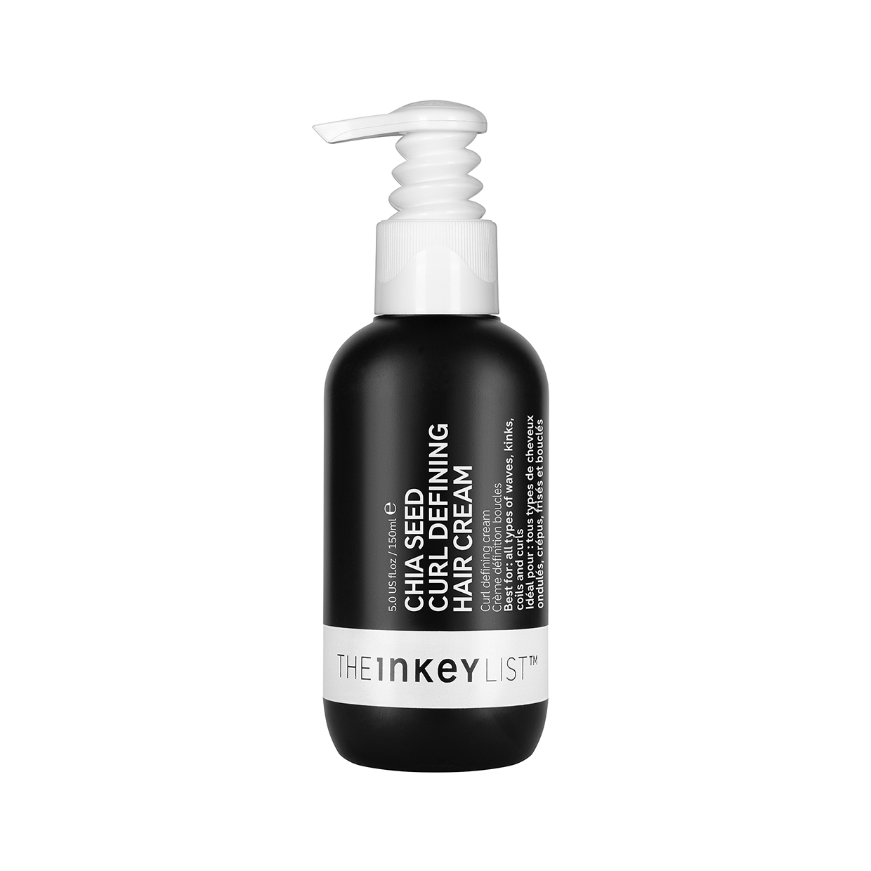 The Inkey List Chia Seed Curl Defining Hair Cream 150ml