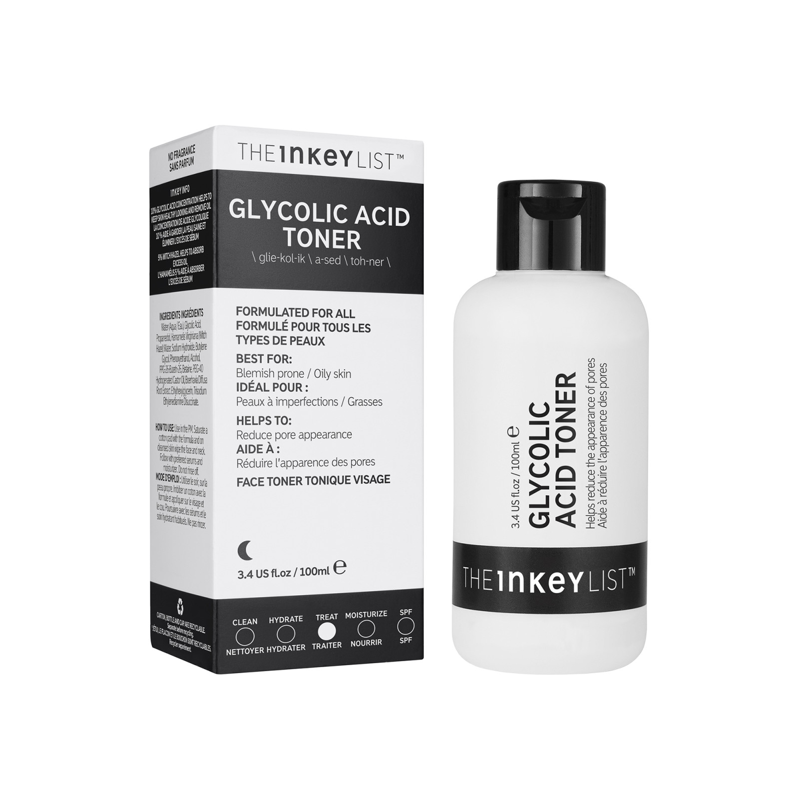 The Inkey List Glycolic Acid Toner 100ml