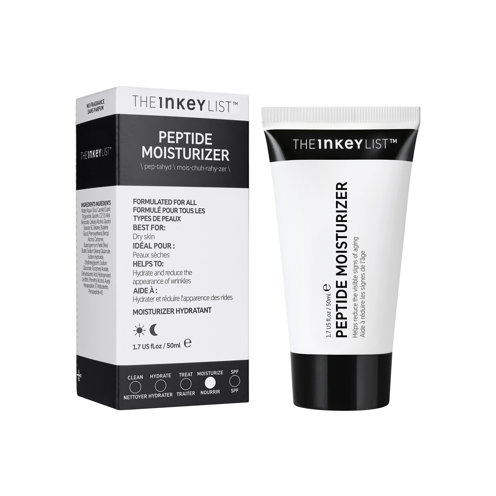 The Inkey List Inkey Peptide Moisturizer 50ml
