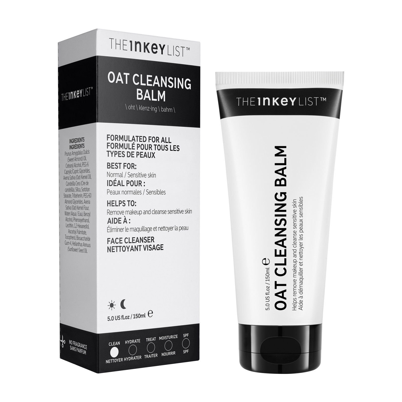 The Inkey List Inkey Oat Cleansing Balm Rens 150ml