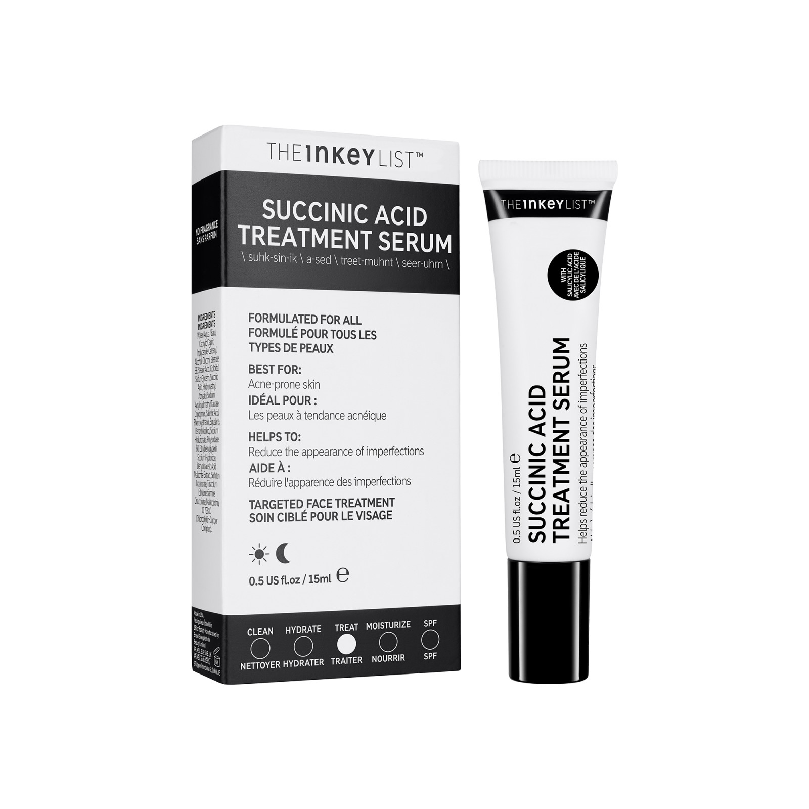 The Inkey List Inkey Succinic Acid Treatment 15ml