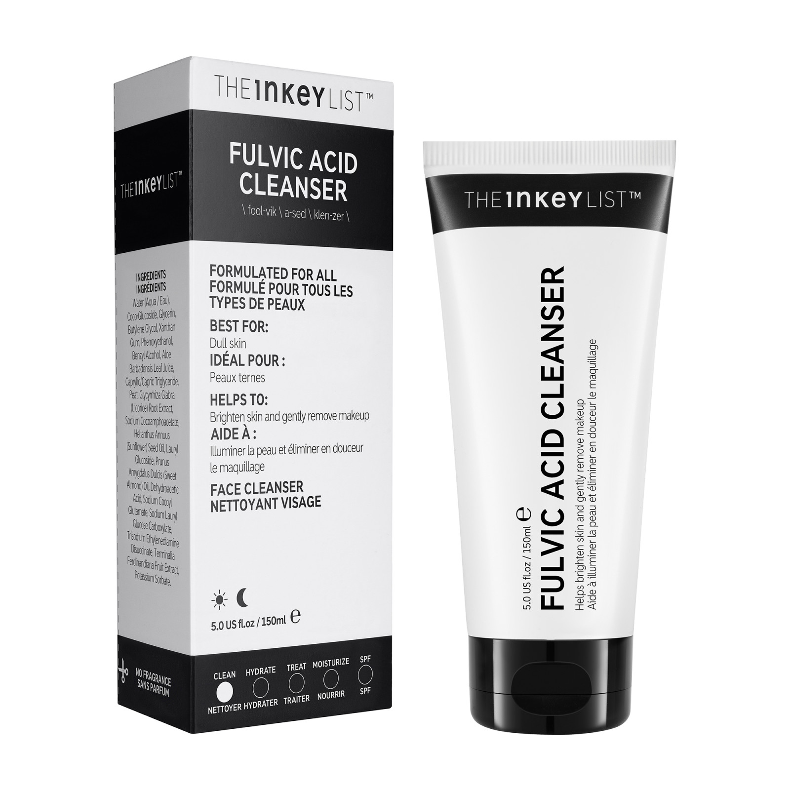 The Inkey List Inkey Fulvic Acid Cleanser 150ml