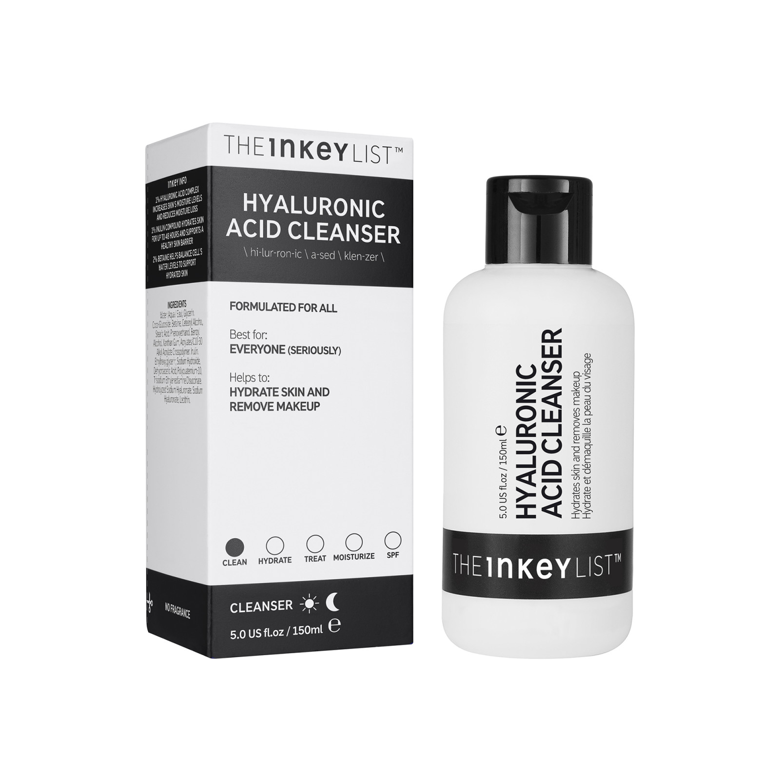 The Inkey List Inkey Hyaluronic Acid Cleanser 150ml