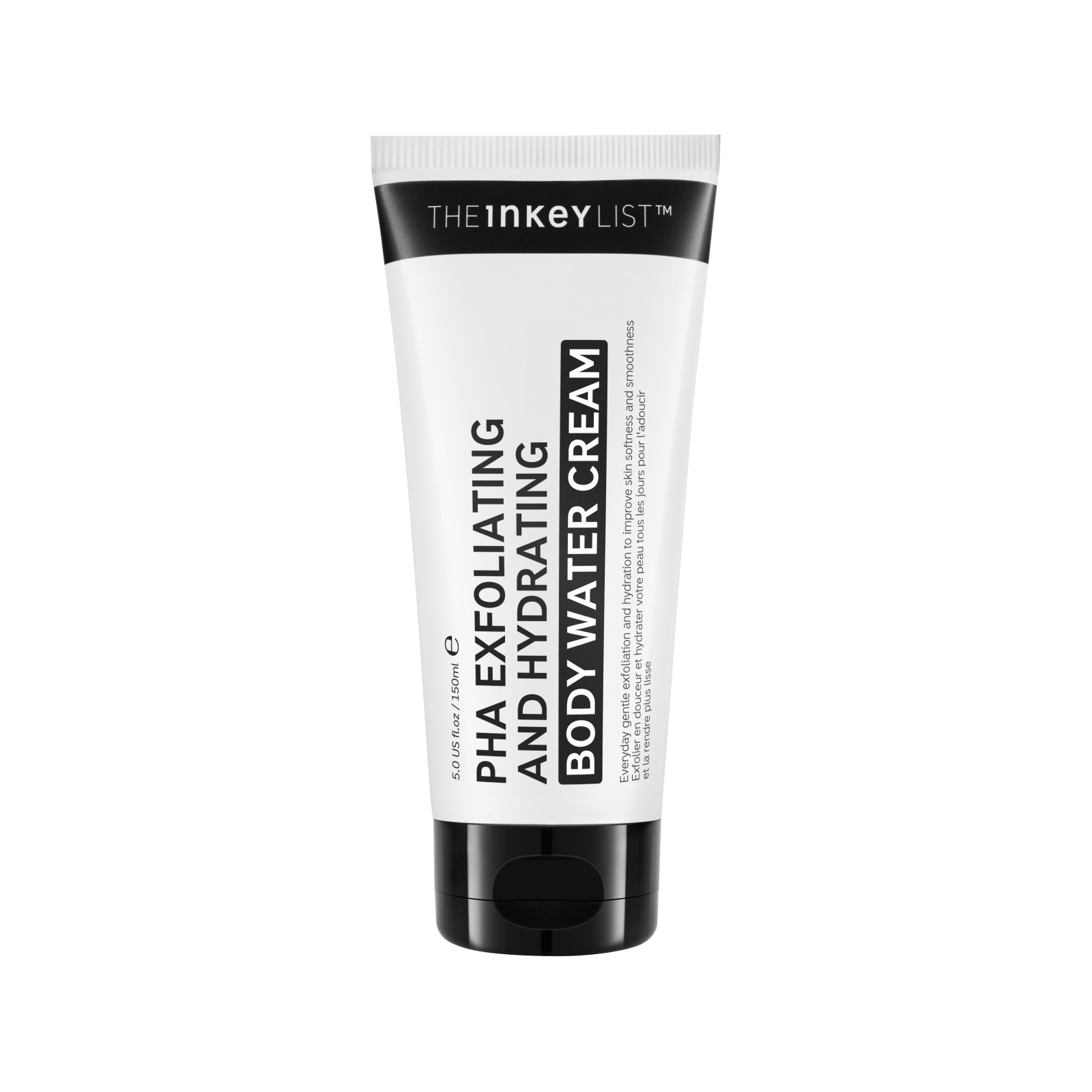 The Inkey List PHA Exfoliating and Hydrating Body Water Cream 150ml