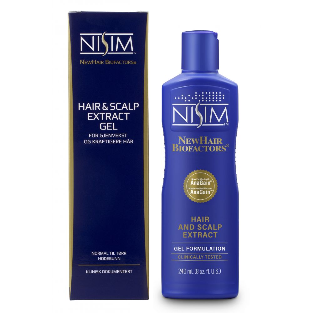 Nisim Extract gel formulation normal/tørr Hårserum 240ml