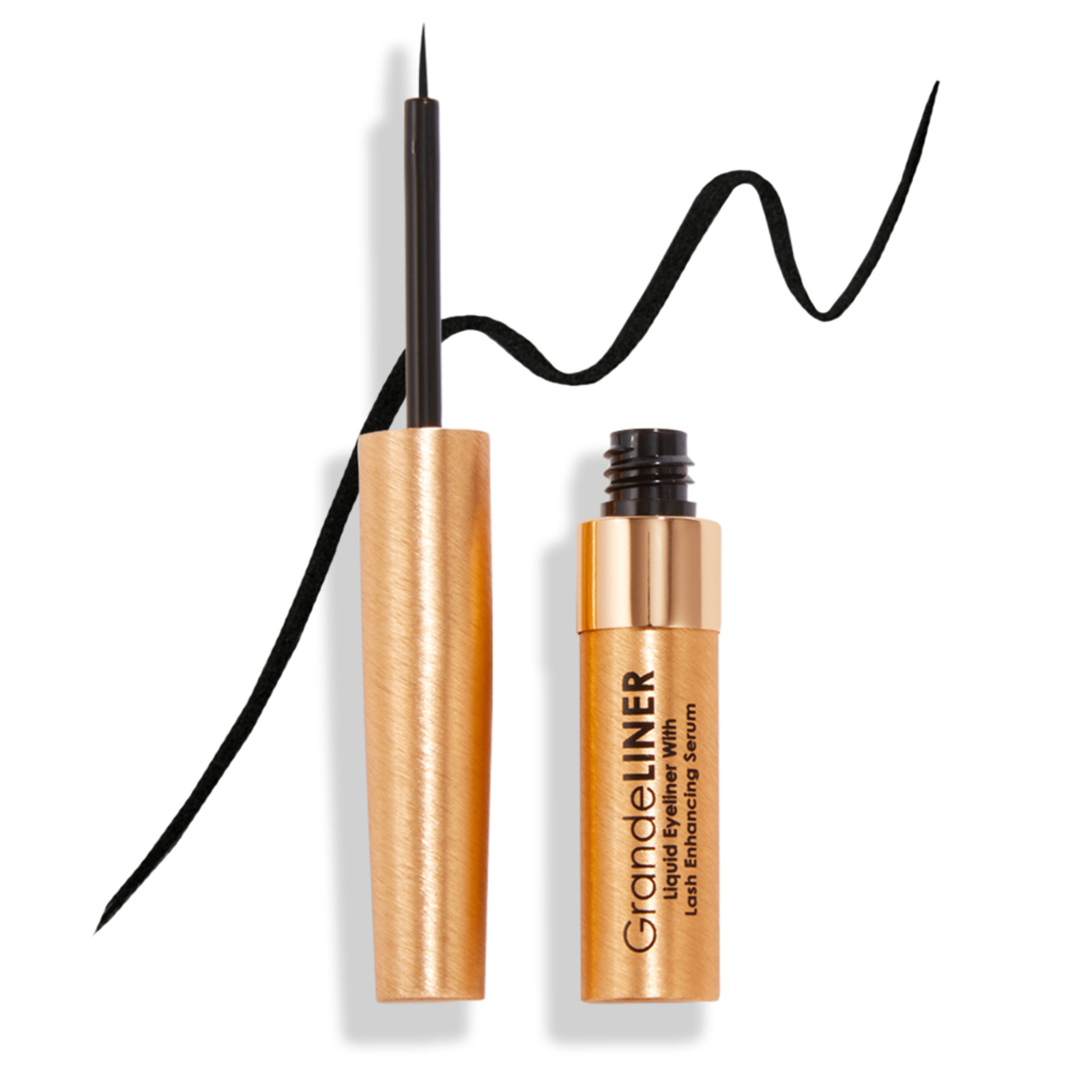 Grande Cosmetics GrandeLiner Liquid Eyeliner With Lash Enhancing Serum