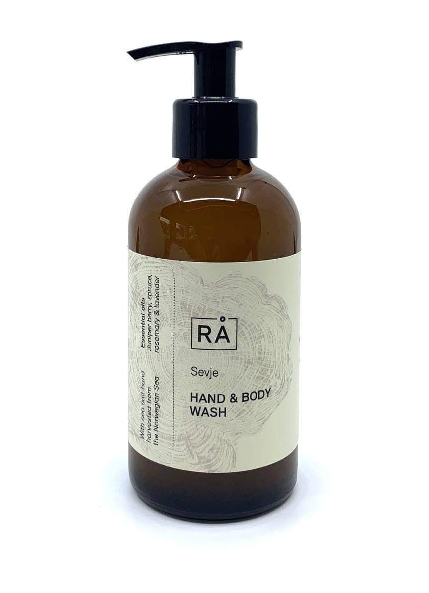 Rå Skincare Sevje Hand And Body Wash Wood 250 ml