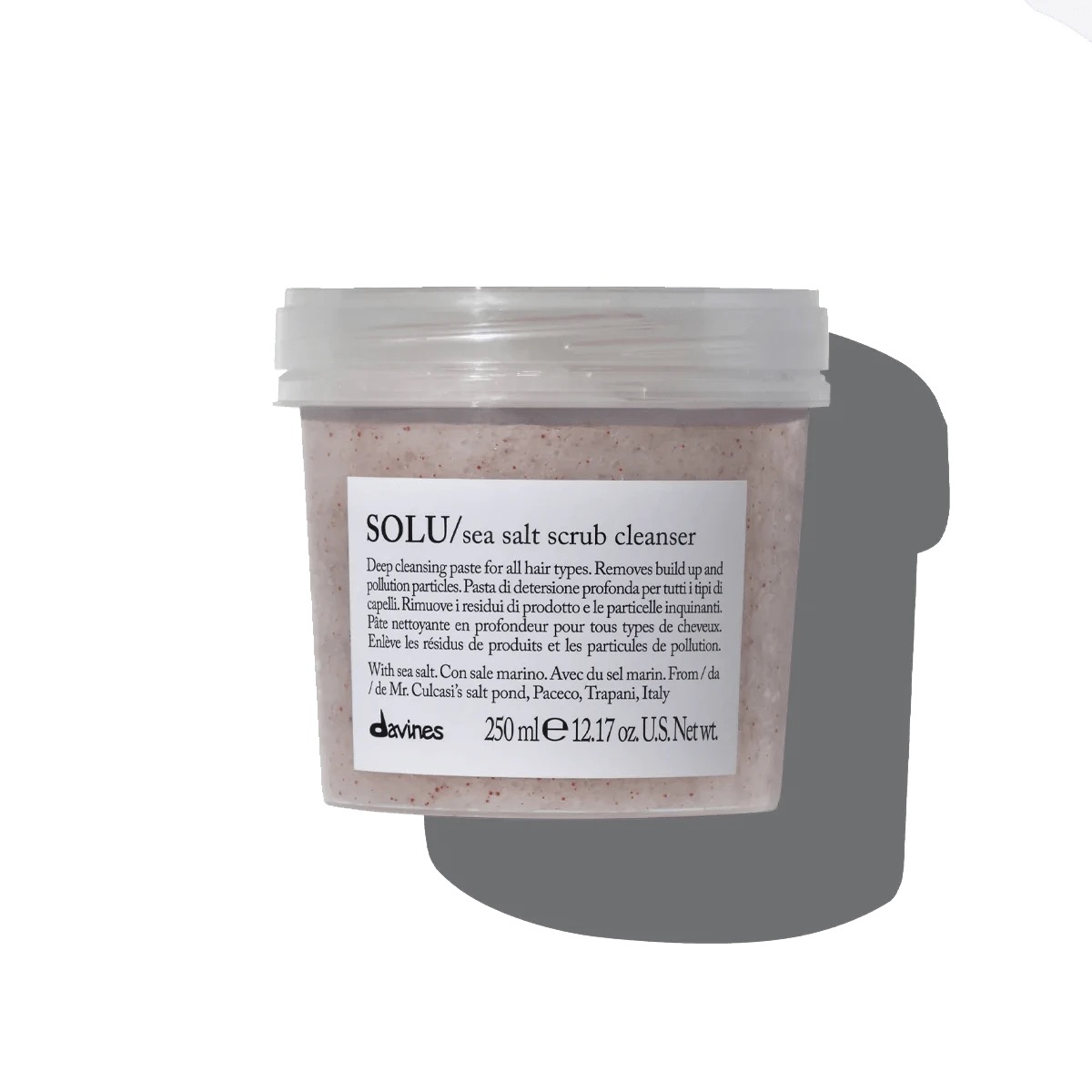 Davines Essential Solu Sea Salt Scrub Cleanser 250ml