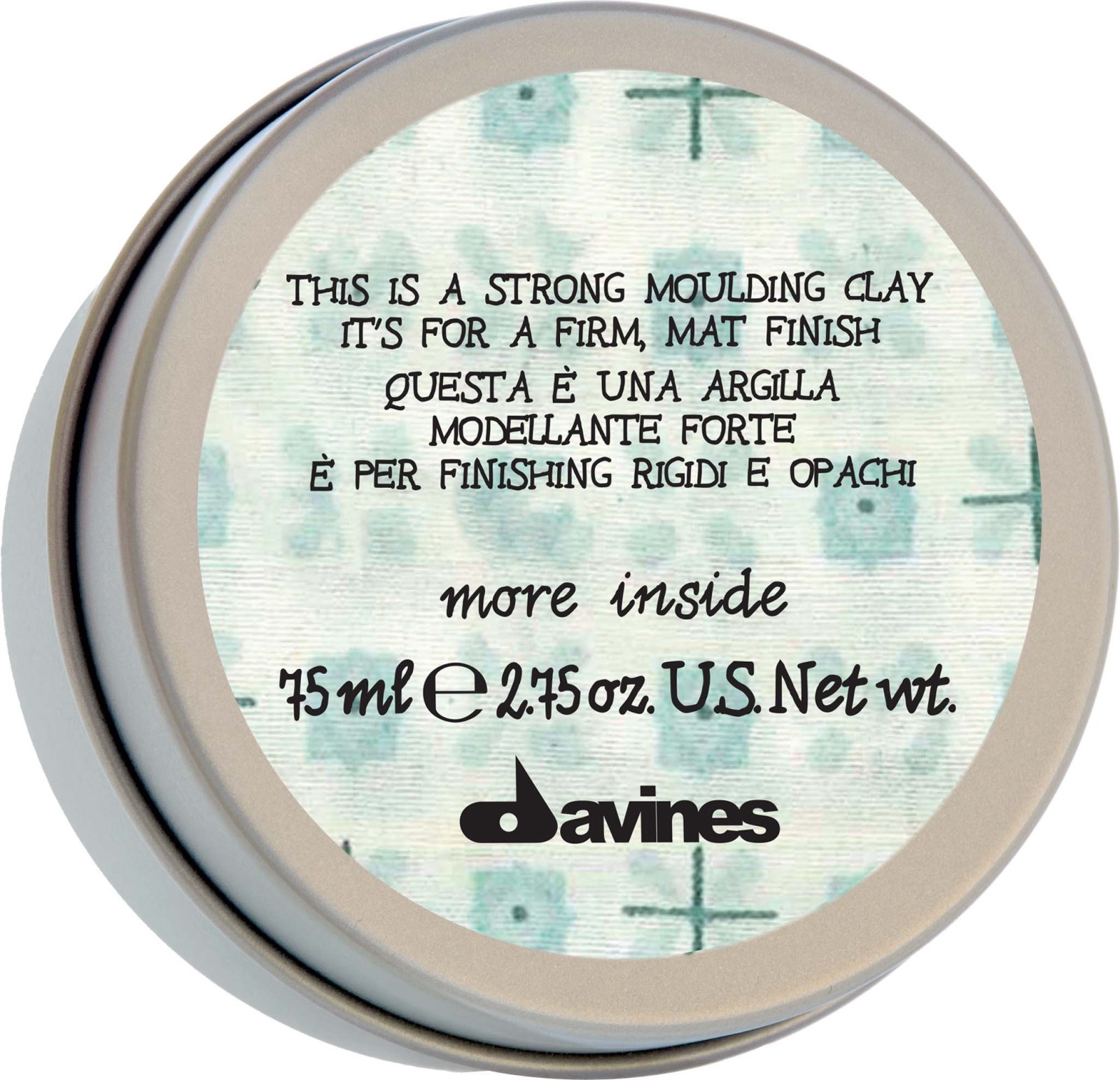 Davines More Inside Strong Moulding Clay 75ml