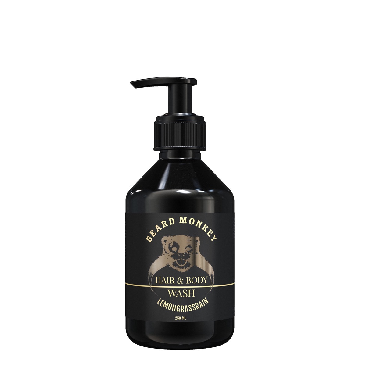 Beard Monkey Hair & Body Wash Lemongrass 250ml