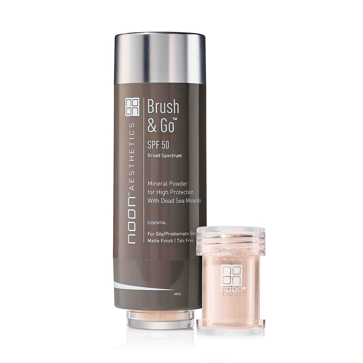 Noon Brush & Go - SPF 50 - Oily/Problematic skin Mineralpudder