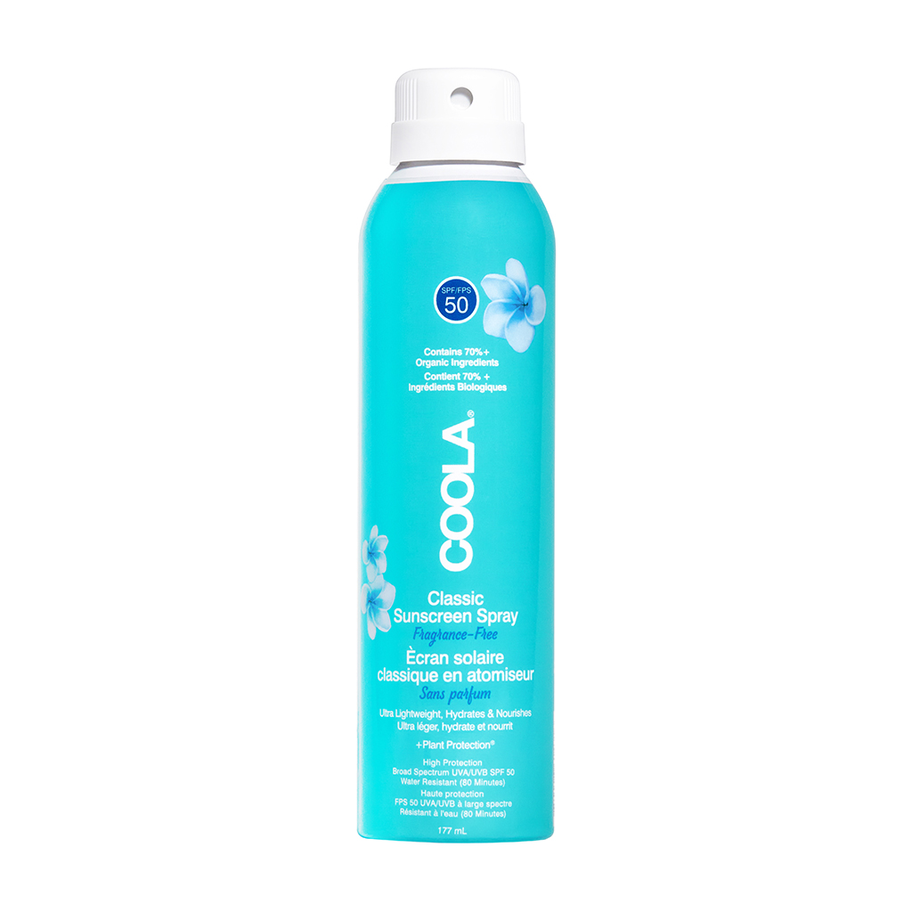 Coola Classic Body Spray fragrance-free Spf 50 177ml