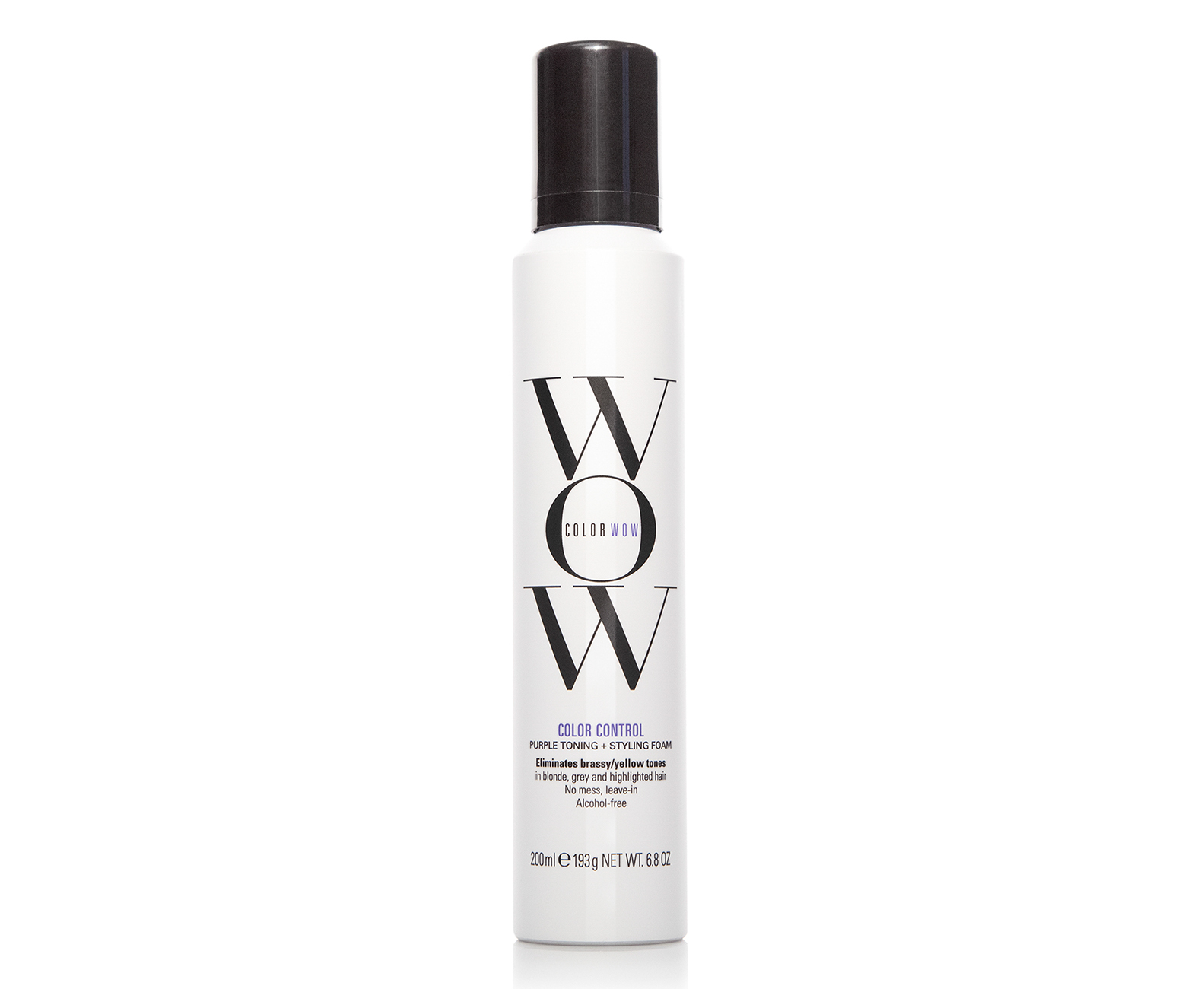 Color Wow Color Control Purple Toning + Styling Foam 200 ml