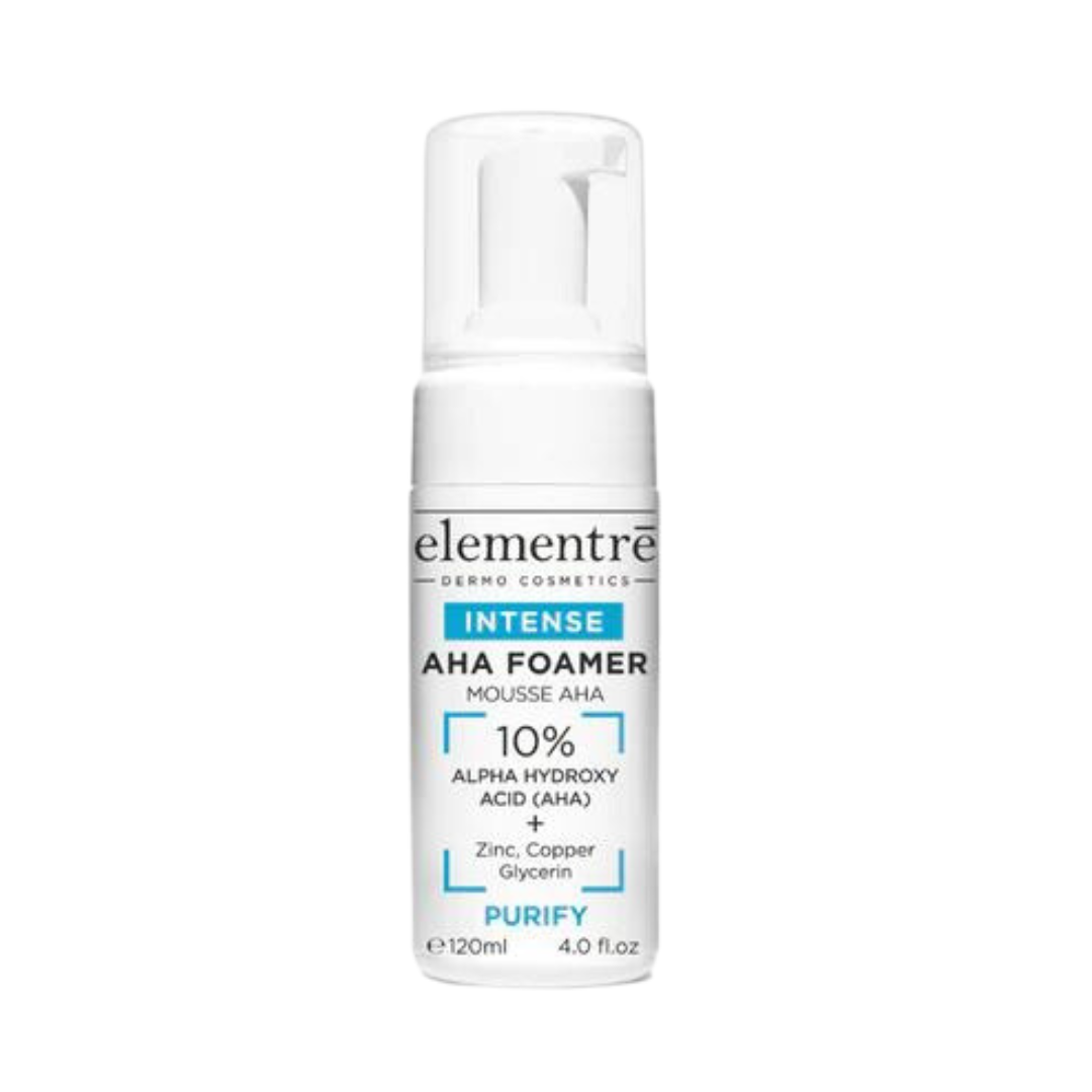 Elementre AHA Foamer - 10% Alpha Hydroxy Acid Rens 120ml