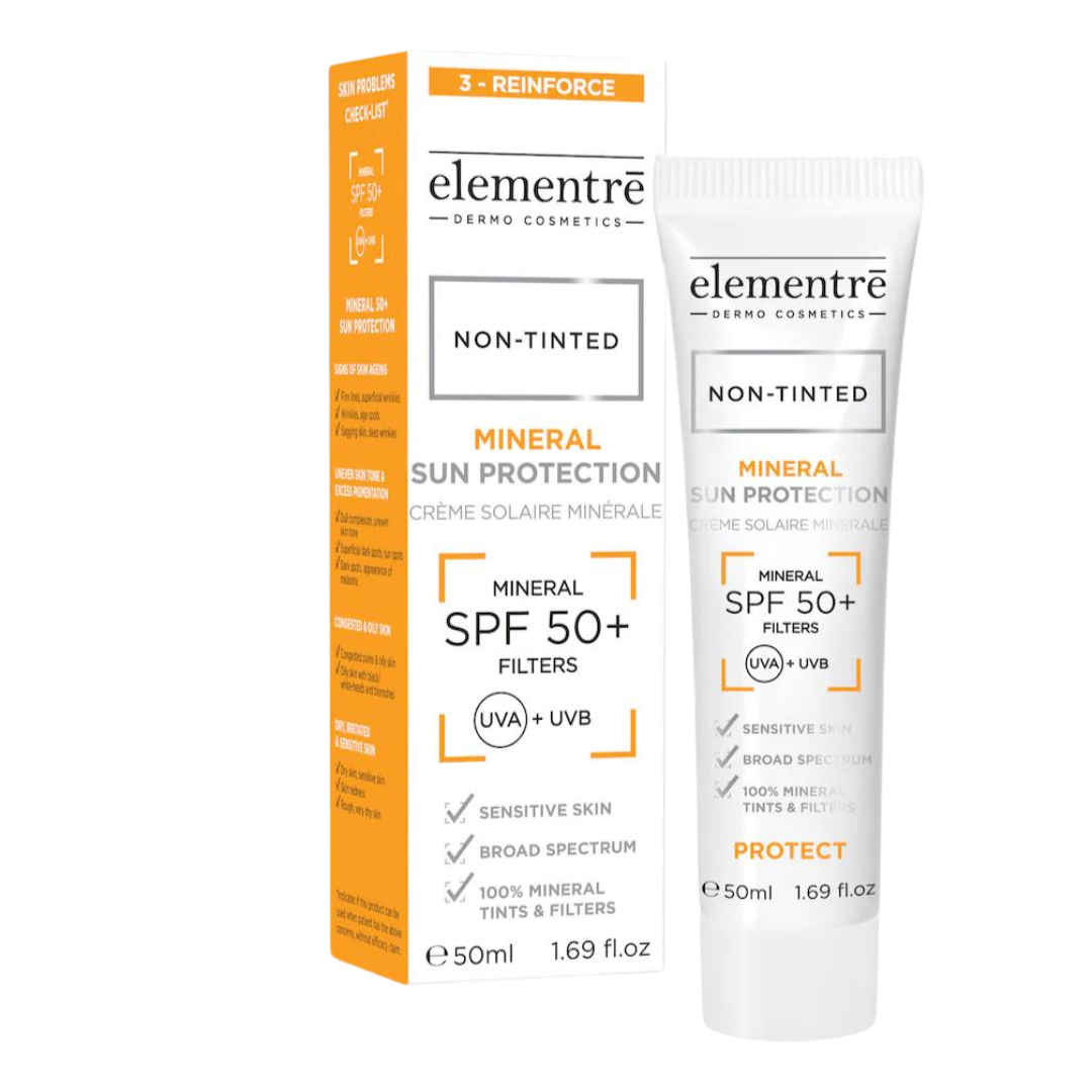 Elementre Mineral Sun Protection SPF50+ Non Tinted 50ml