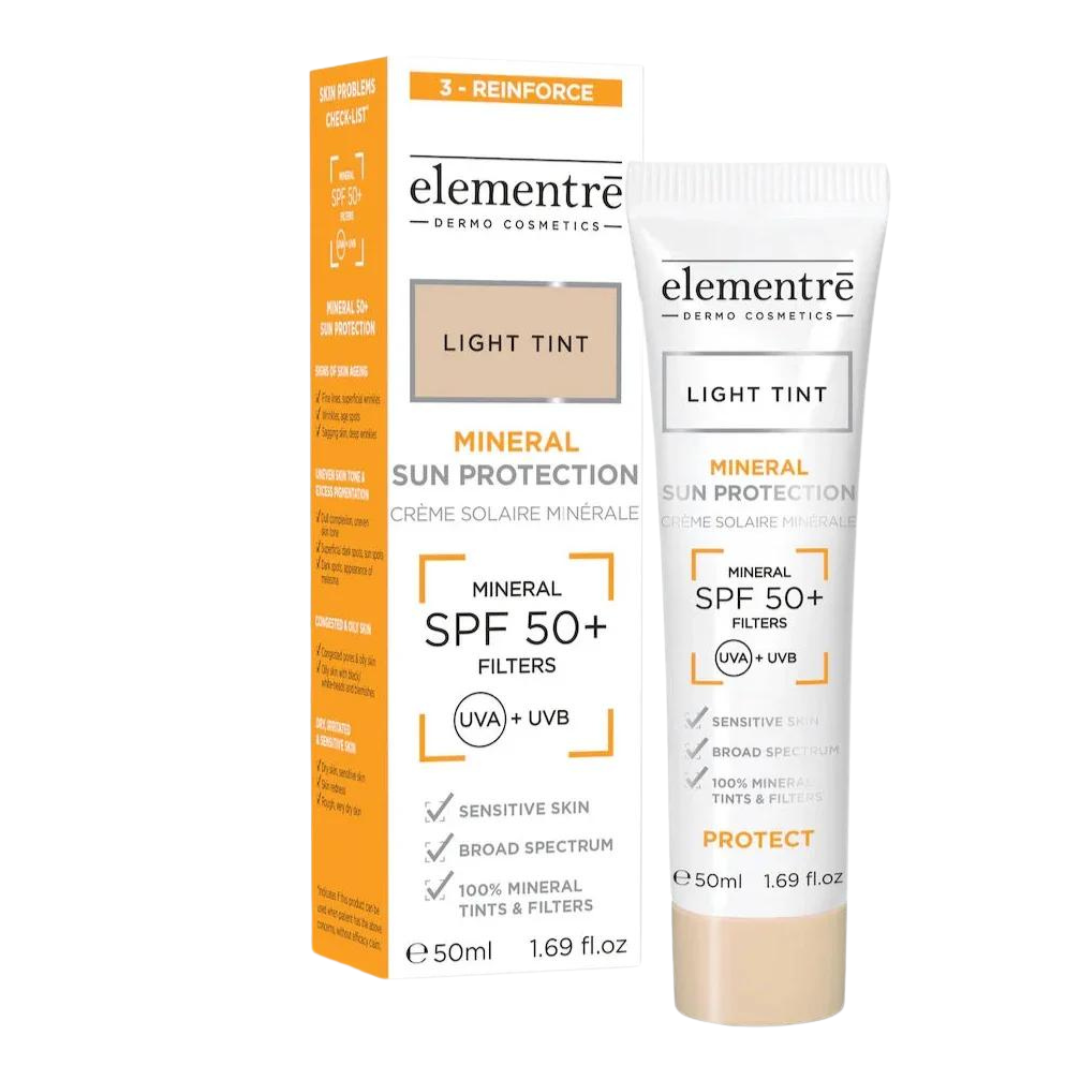 Elementre Mineral Sun Protection SPF50+ Light 50ml