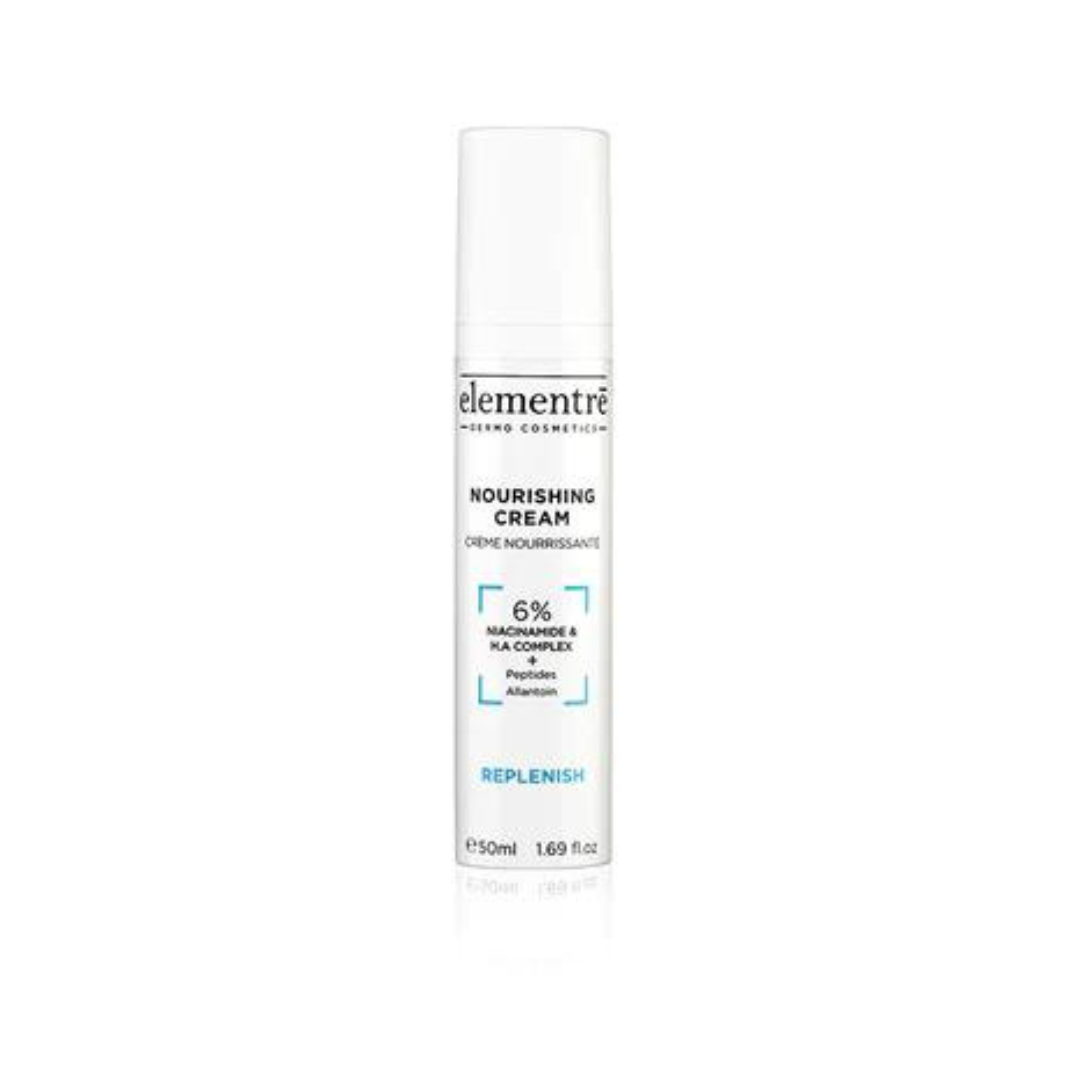 Elementre Nourishing Cream 6% Niacinamide HA Fuktighetskrem 50ml