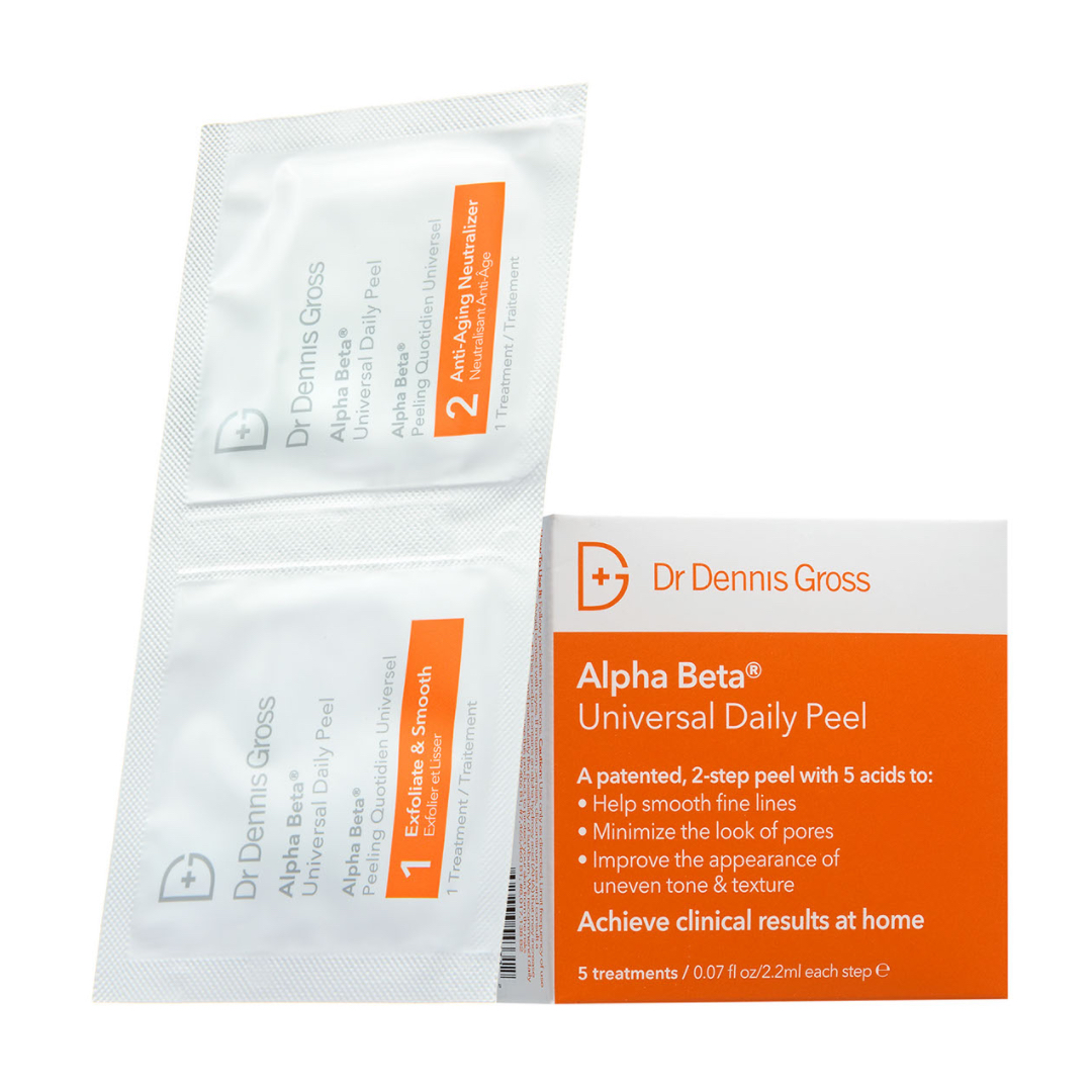 Dr Dennis Gross Alpha Beta Face Peel Universal PeelPads 5 Treatments Ansiktspeeling