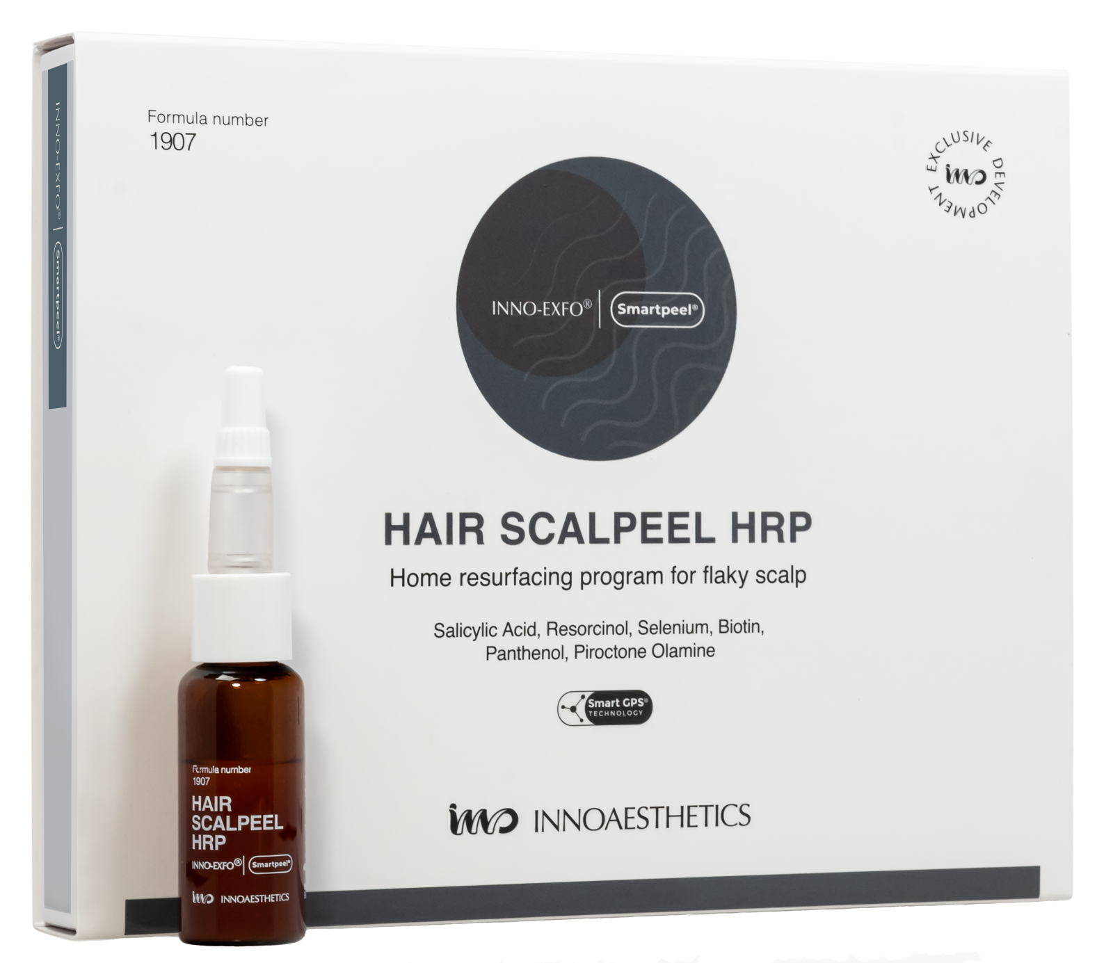INNO Aesthetics Hair ScalpPeel HRP Hjemmepeel 4x8ml