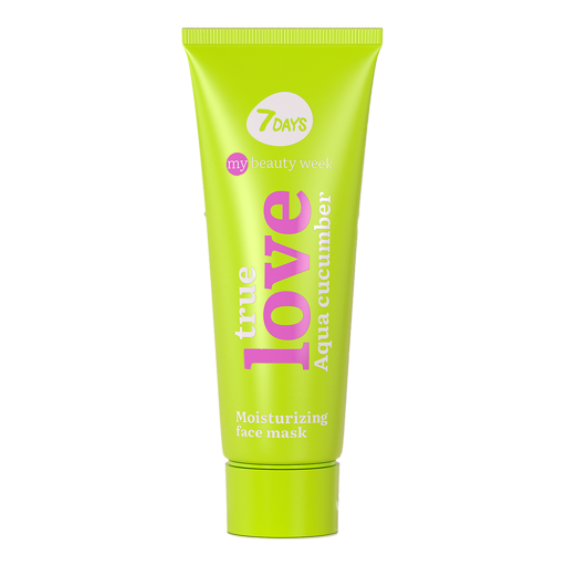 7DAYS MY BEAUTY WEEK Moisturizing Face Mask TRUE LOVE- 80 ml
