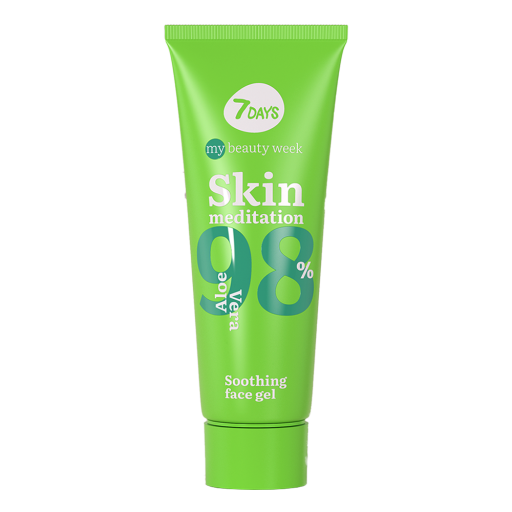 7DAYS MY BEAUTY WEEK Soothing Face Gel SKIN MEDITATION- 80 ml