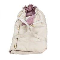 Dukke vognpose, lilla/grå fra AmLeg