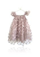 Dolly by Le Petit Tom - Allover Butterflies Tutu Dress - Mauve Pink
