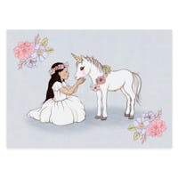Belle & Boo, Baby Unicorn - Postkort
