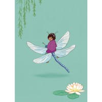 Belle & Boo, Dragonfly - Postkort