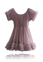 Dolly by Le Petit Tom - Frilly Dress, Mauve