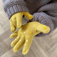 GoBabyGo - Grip Gloves, Mustard