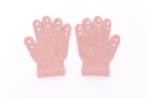 GoBabyGo - Grip Gloves, Dusty Rose