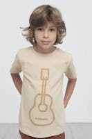 Norr, T-skjorte med korterm, Fawn fra Gro Company