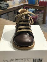 Starter sko med snøring - Brown fra Angulus