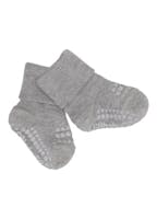 GoBabyGo - Non-Slip socks,Bamboo - Grey Melange