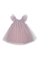 Dolly by Le Petit Tom - Stars & Moon Tulle Fairy Dress, Dusty Violet