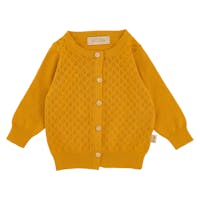Petit Piao - Cardigan Knit Pattern, Yellow Sun