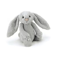 Jellycat - Silver Bunny Bashful, plysj kanin 18 cm
