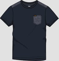 Lee Kids - Denim Hybrid T-shirt, Navy Blazer