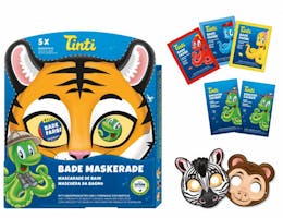 Bademaskerade fra Tinti, 5 produkter + maske