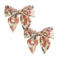 Milledeux - Medium bowtie with tails, Pigtails Set - Liberty Wildflower F